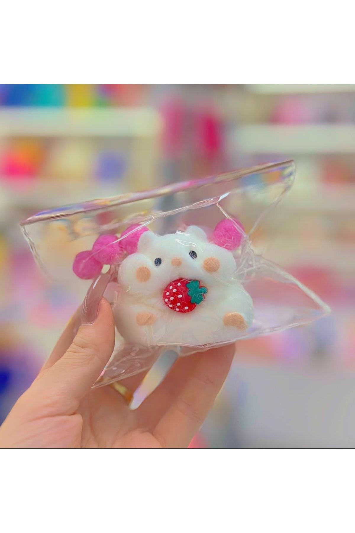 Hamster Sukuşi Yumoş Jel Stres Oyuncağı fare Model Squishy Elastik Kedi Patisi Taba