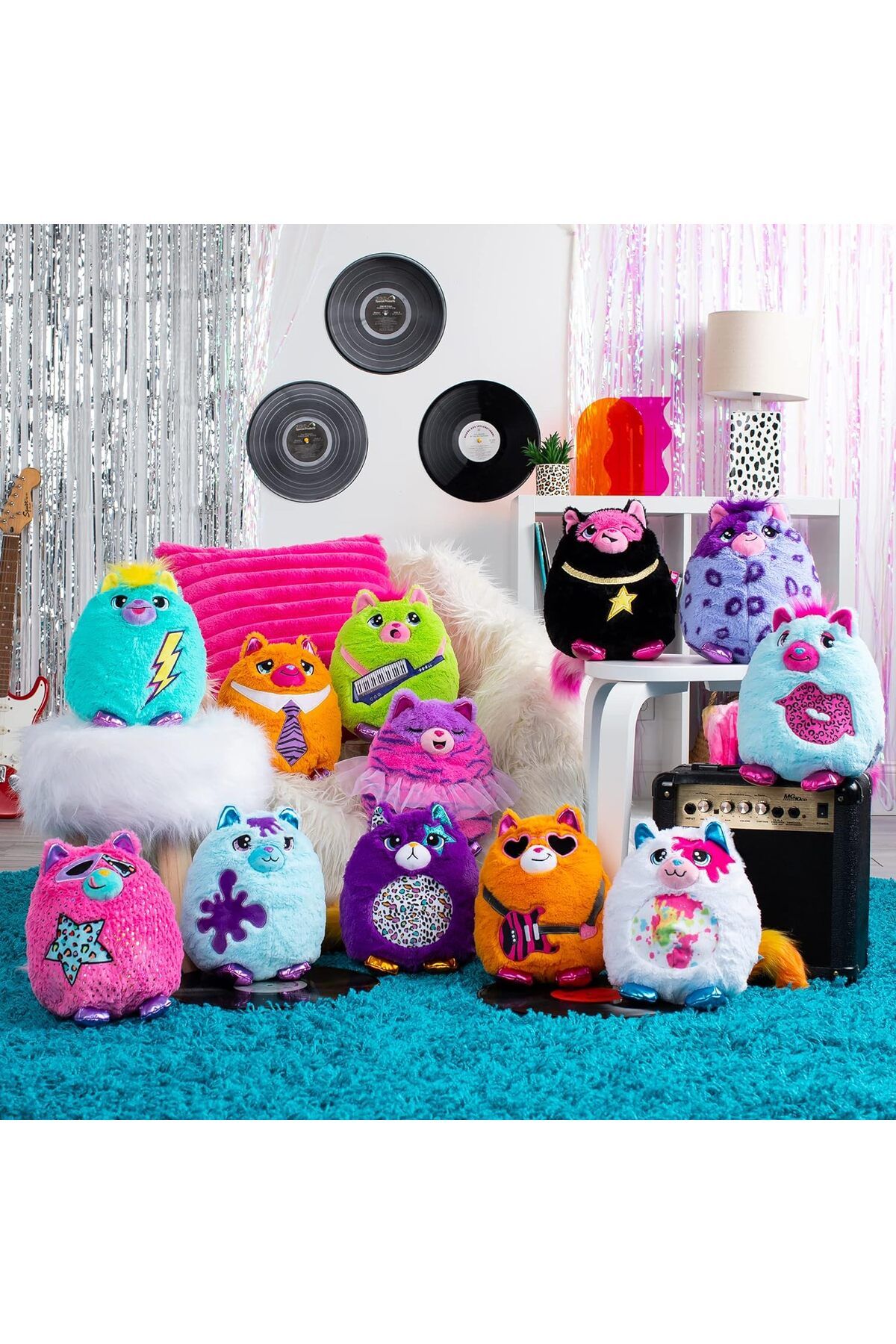 Misfittens sürpriz kedi peluş oyuncak  ithal ürün - nb market