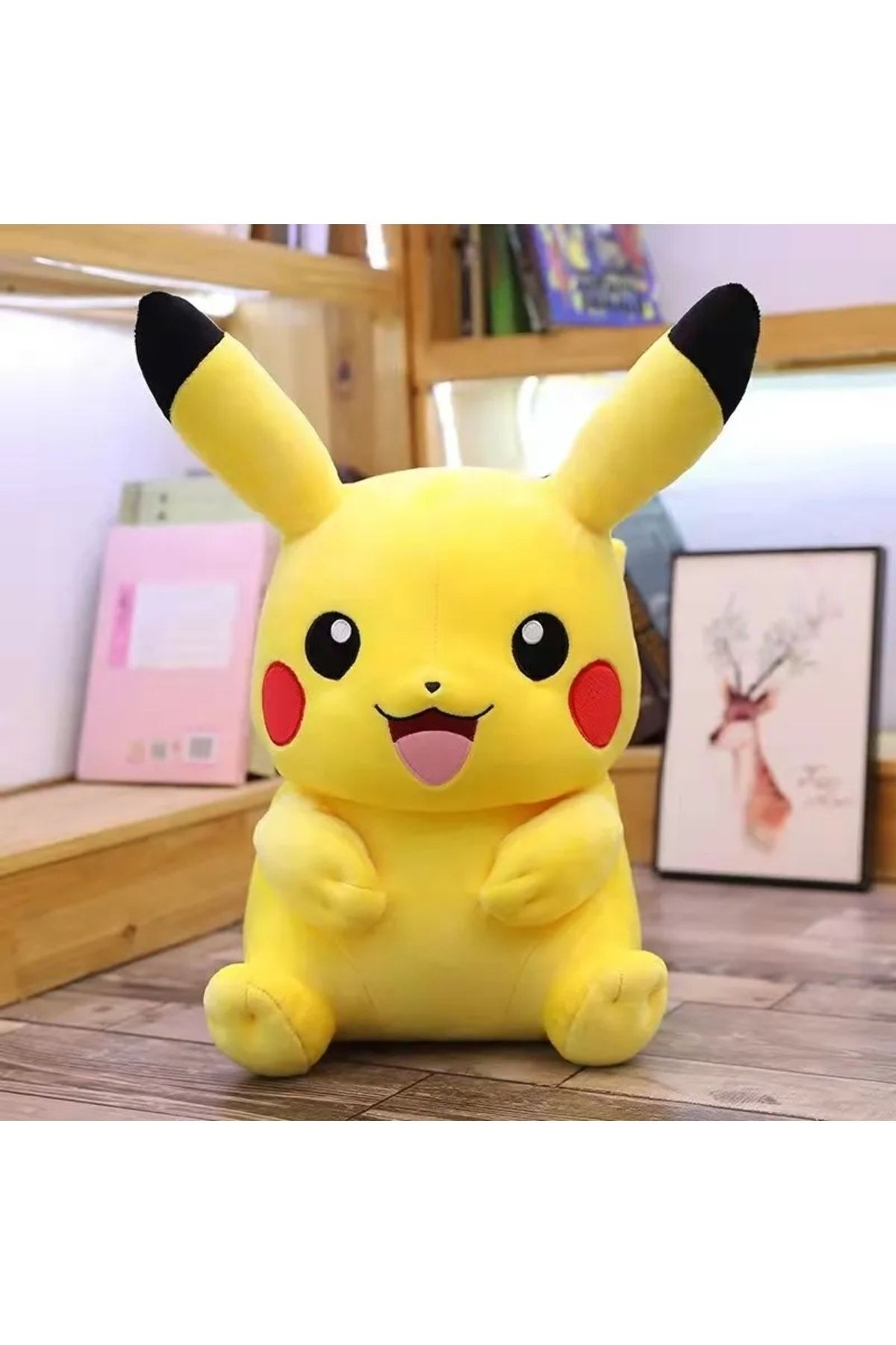 Pikachu ithal lisanslı 30cm peluş oyuncak figür
