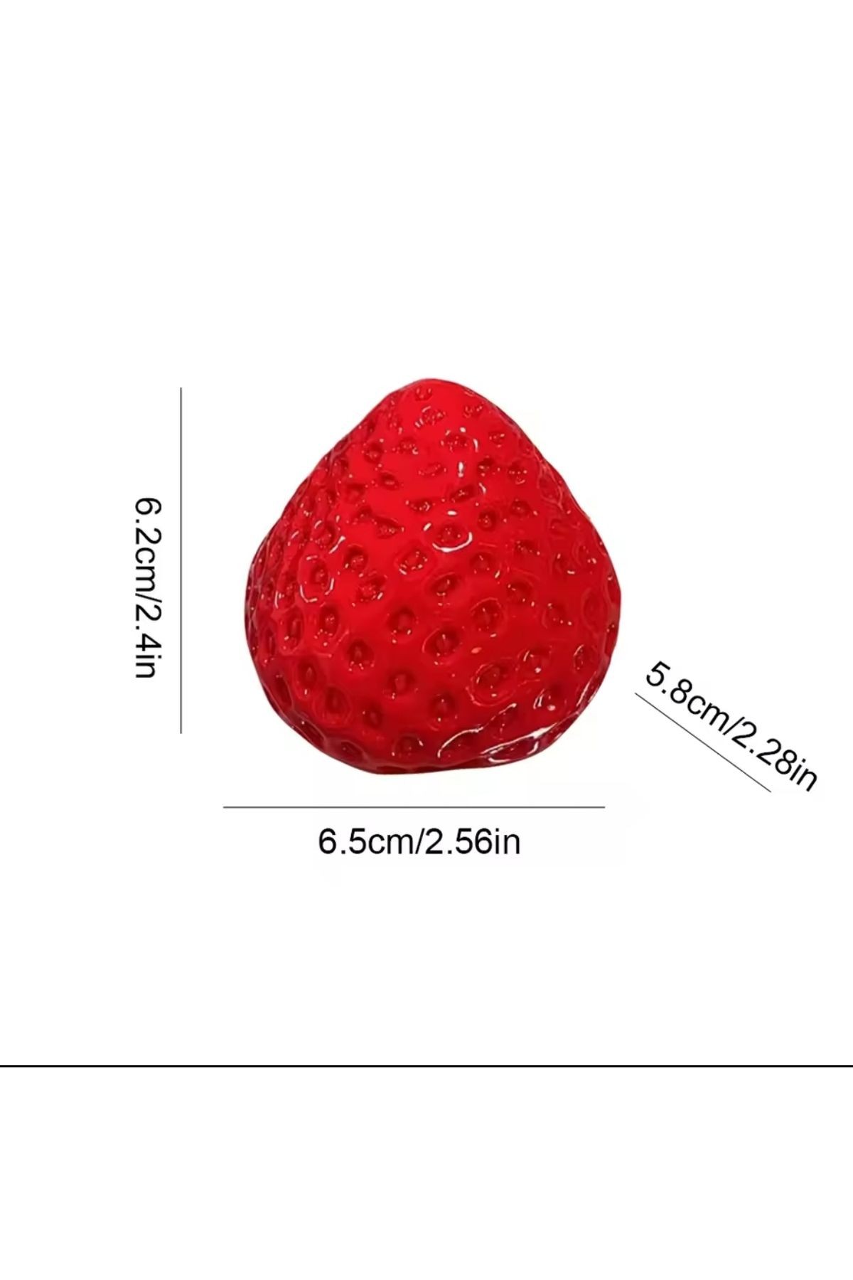 Çilek Sukuşi Yumoş Jel Stres Oyuncağı çilek Squishy Elastik Kedi Patisi Taba