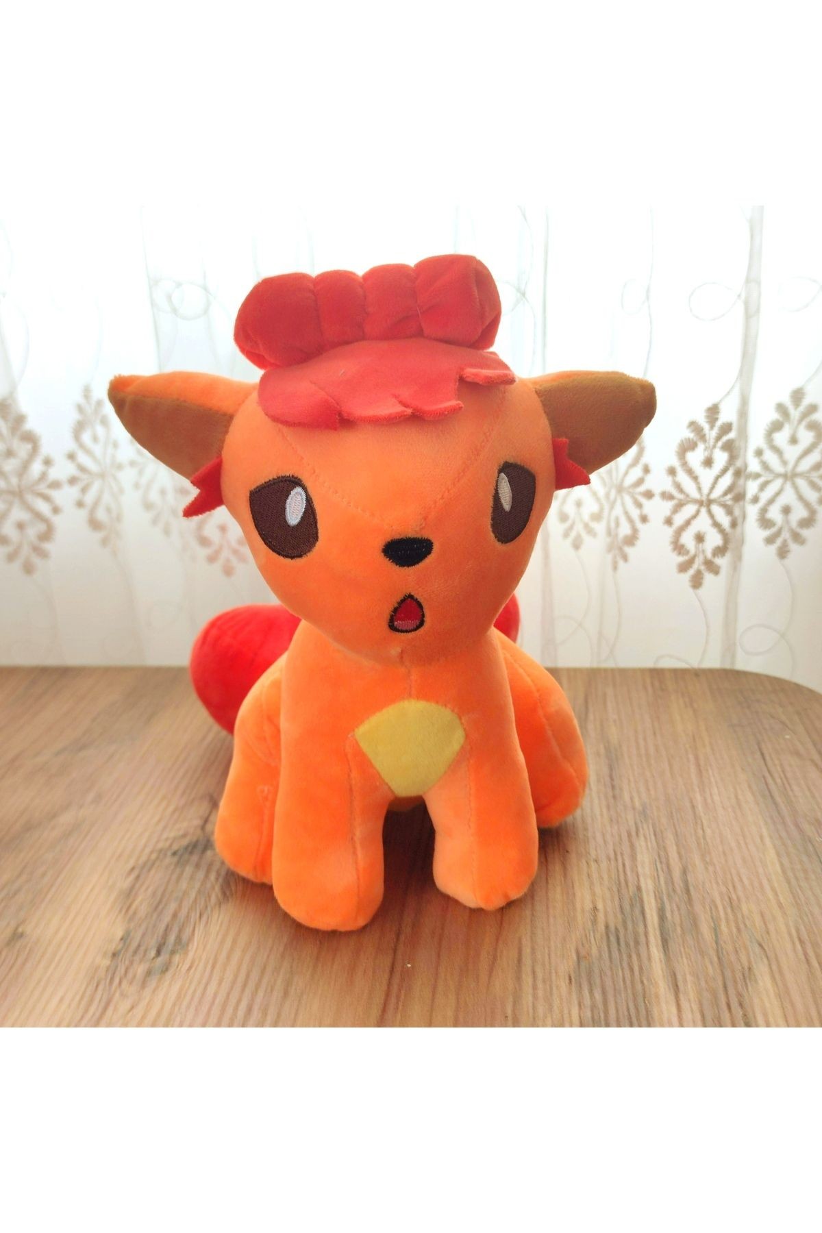 Vulpix ateş 23cm Pokemon peluş oyuncak figür