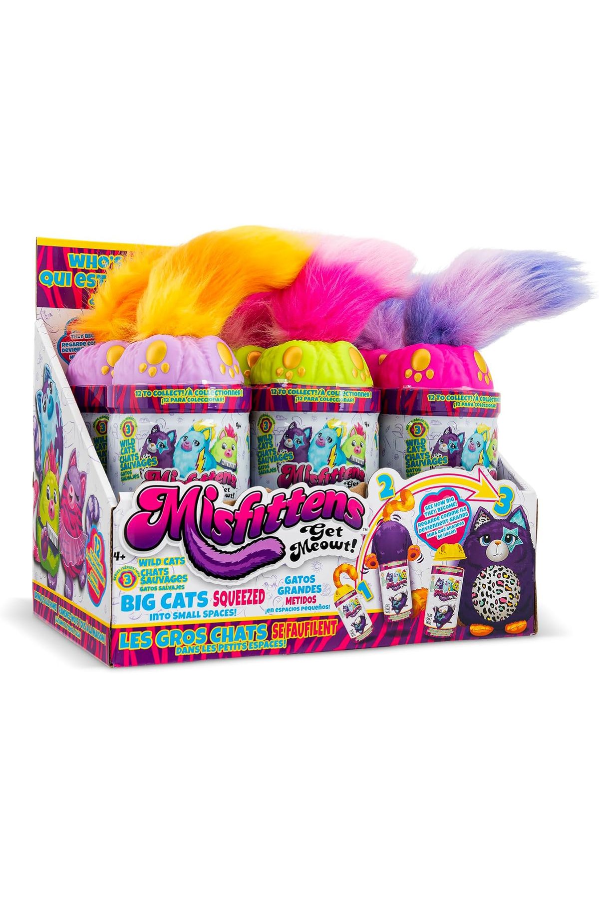 Misfittens sürpriz kedi peluş oyuncak  ithal ürün - nb market