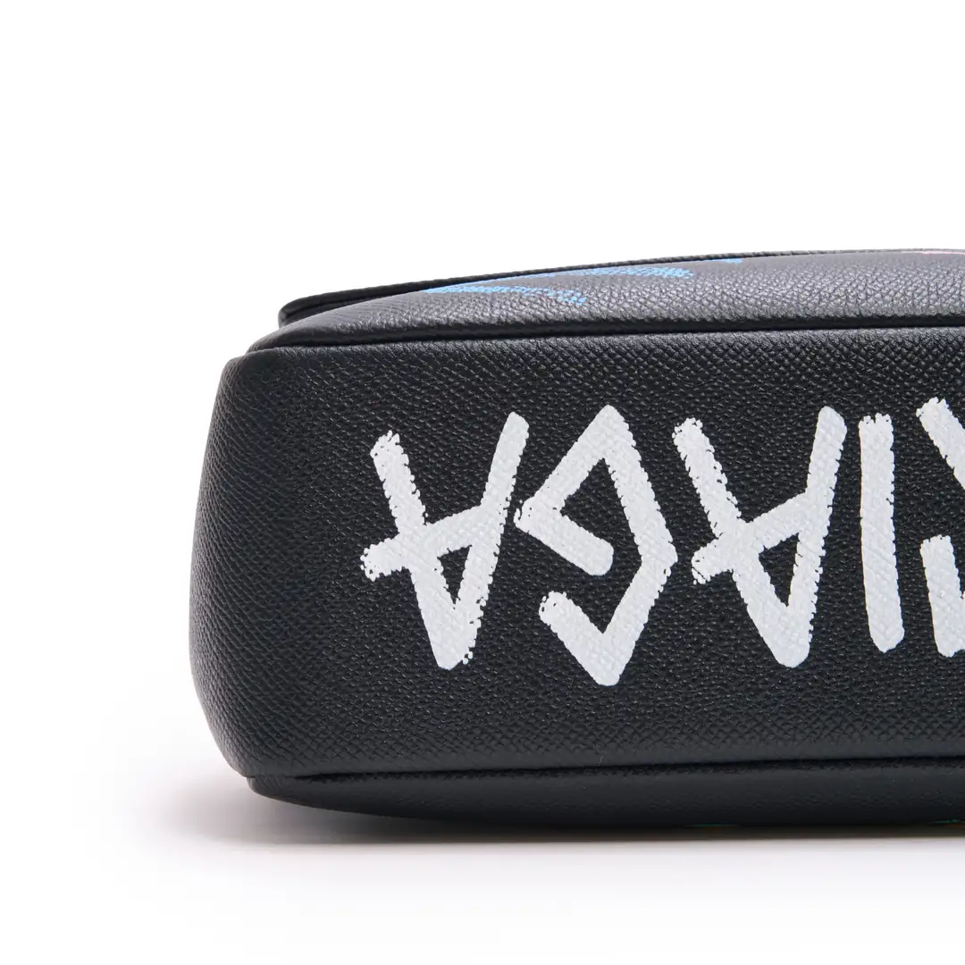 Balenciaga Balenciaga - Siyah Graffiti Medium Flap Çanta