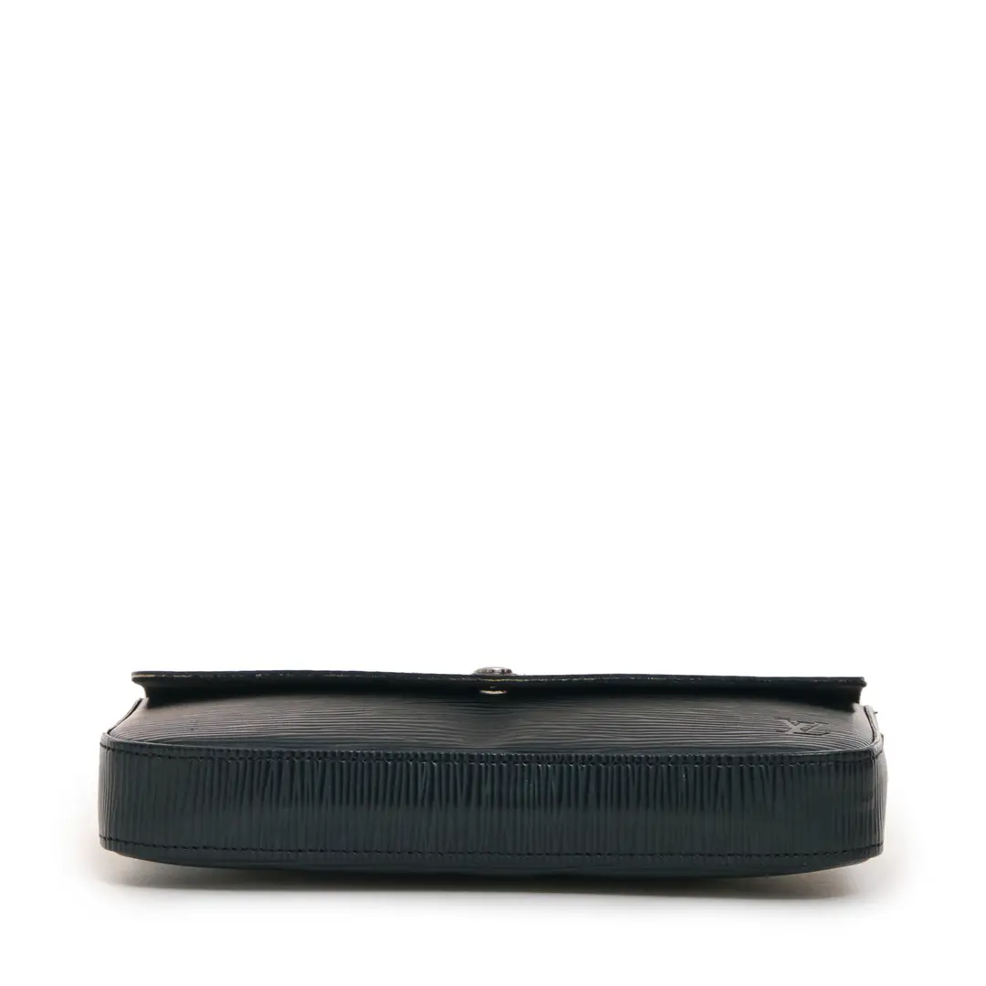 Louis Vuitton - Siyah Epi Deri Felicie Clutch - Authentic Seconds