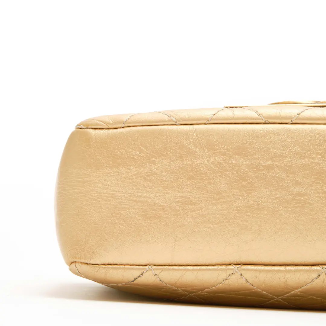 Chanel - Gold CC Logo Square Flap Çanta - Authentic Seconds