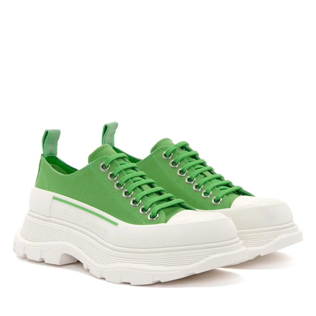 Alexander Mcqueen Alexander Mcqueen - Yeşil Tread Slick Platform