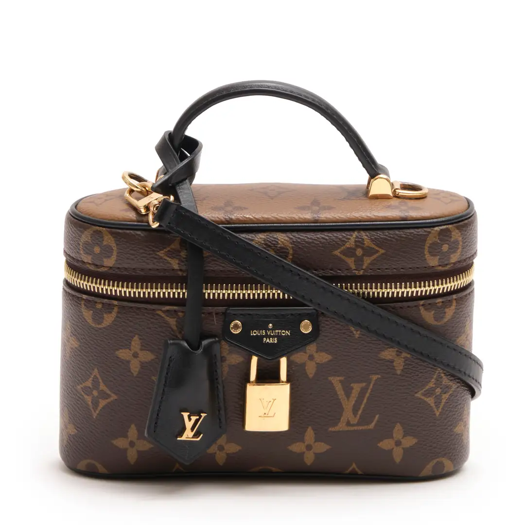 Louis Vuitton - Monogram Reverse 'Vanity Chain Pouch' PM Çanta
