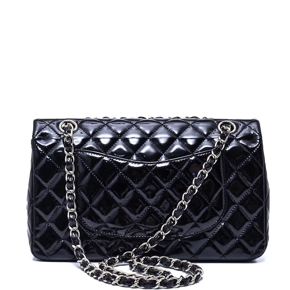 CHANEL② Chanel Siyah Medium 11.12 Double Flap Çanta - Authentic Seconds
