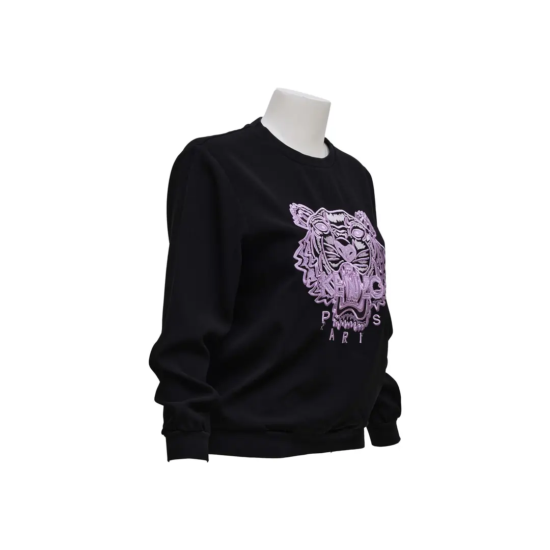 Kenzo Kenzo - Siyah Kaplan Logolu Sweatshirt / M | Authentic Seconds