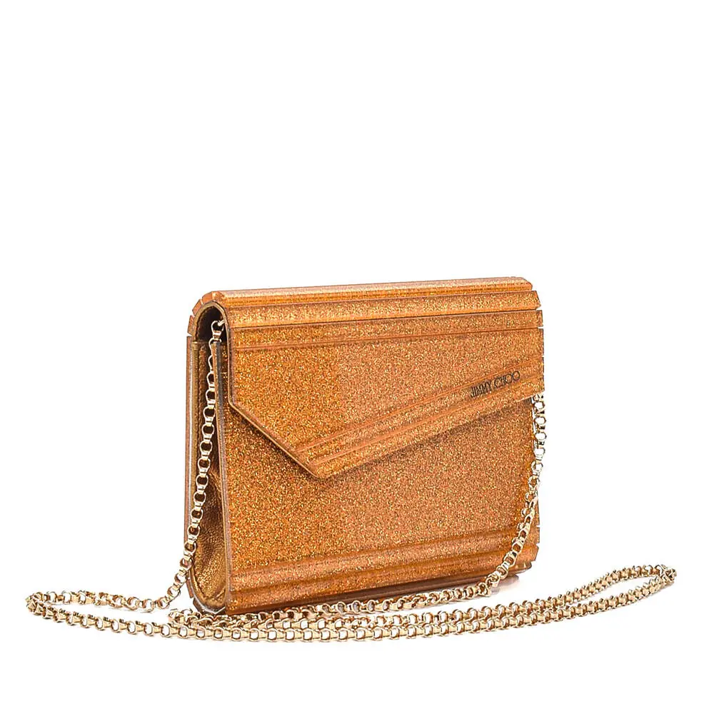アンティーク雑貨 The Works of James G. Clymer Jimmy Choo Jimmy Choo - Altın Rengi 'Candy Chain' Clutch