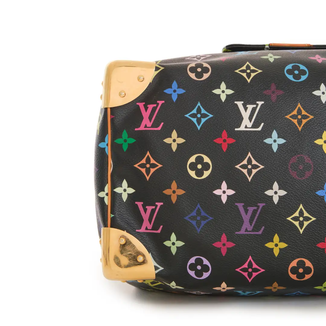 Louis Vuitton - Siyah Multicolor Monogram Canvas Speedy 30 Çanta