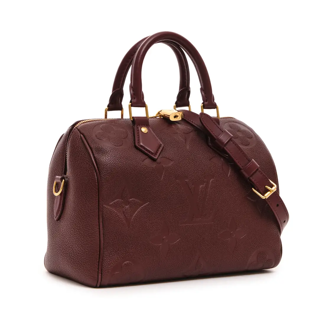 LOUIS VUITTON バック Louis Vuitton - Cherry Giant Empreinte Monogram Leather Speedy 25