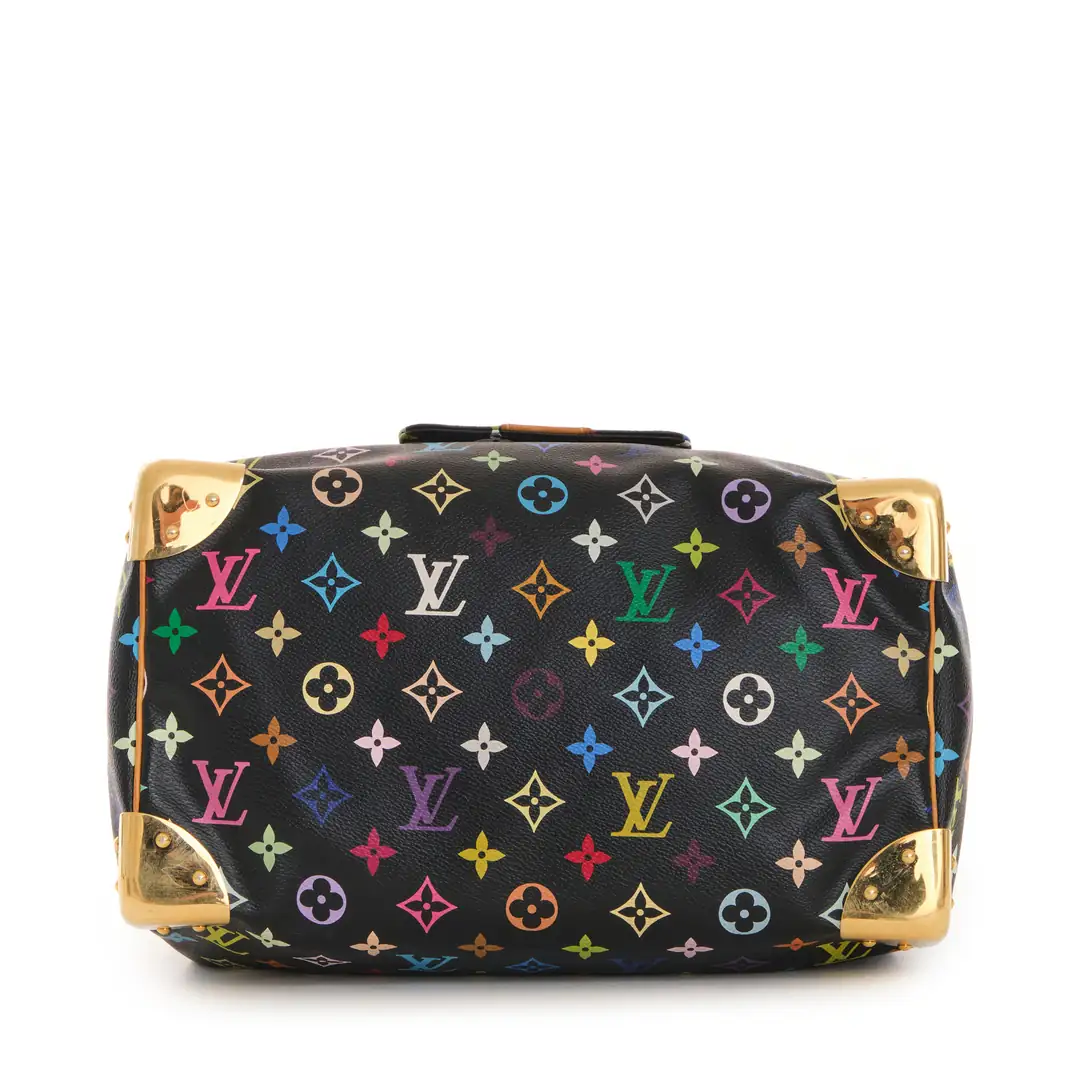 Louis Vuitton - Siyah Multicolor Monogram Canvas Speedy 30 Çanta