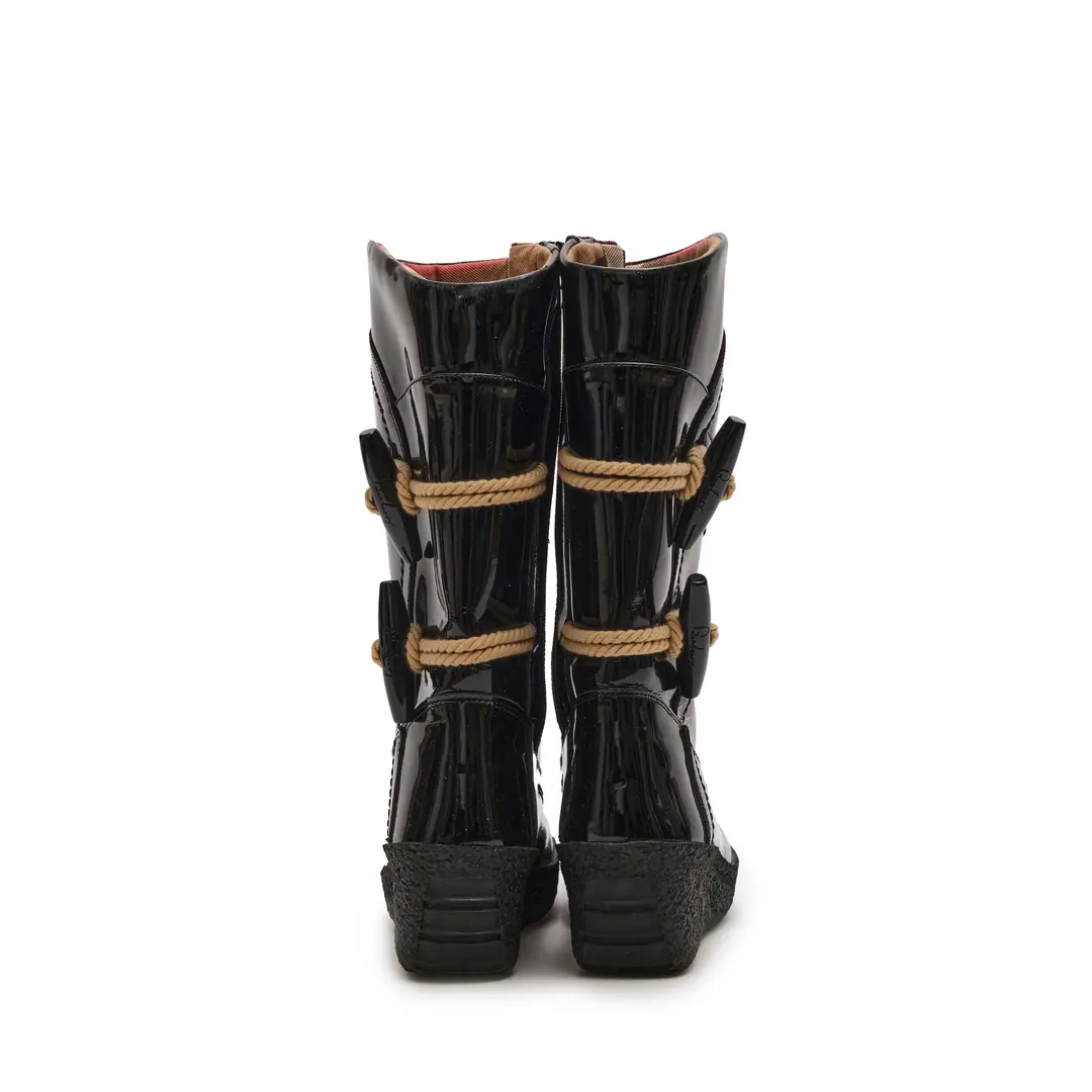 Burberry Siyah Logolu Yağmur Botu / 39 - Authentic Seconds