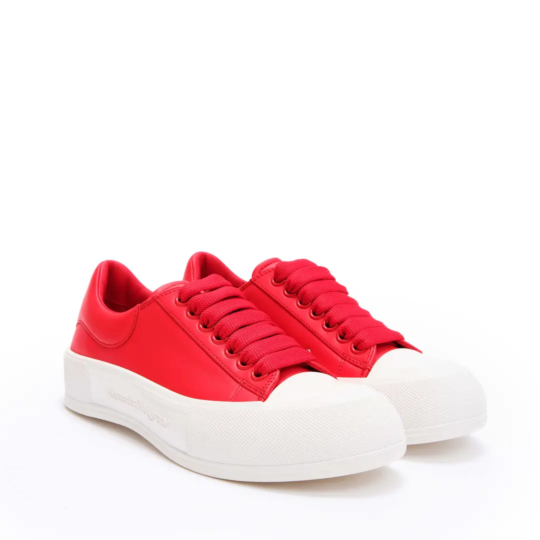 ゆき 「プロフ必読」✨美品✨Alexander McQueen Red ALEXANDER MCQUEEN BAYAN AYAKKABI : ALEXANDER MCQUEEN RED