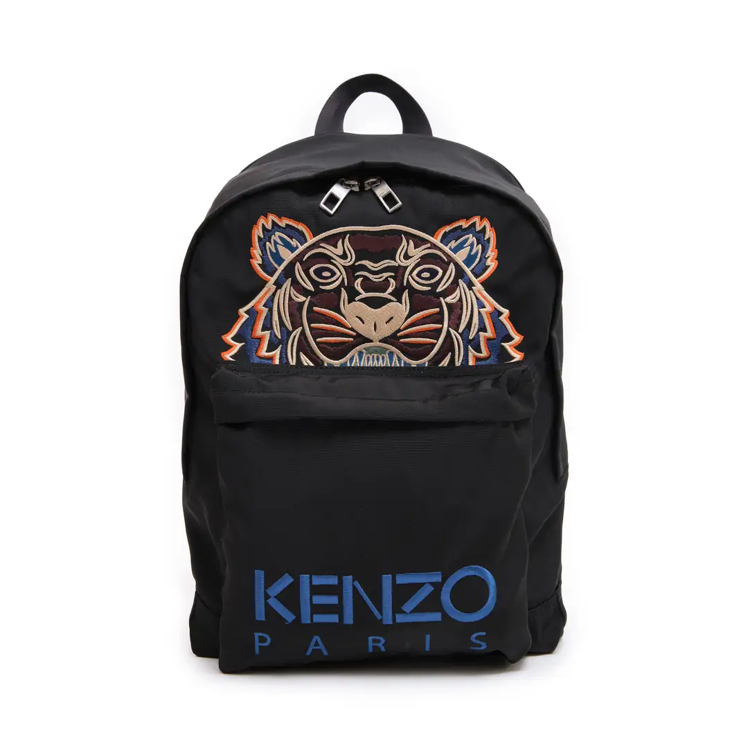 Kenzo - Siyah 'Icon Tiger' Sırt Çantası