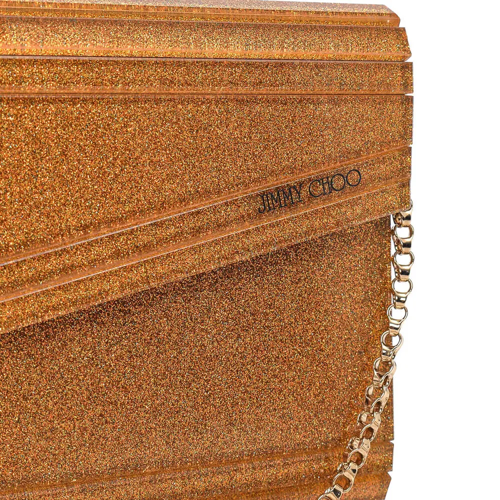Jimmy Choo Jimmy Choo - Altın Rengi 'Candy Chain' Clutch