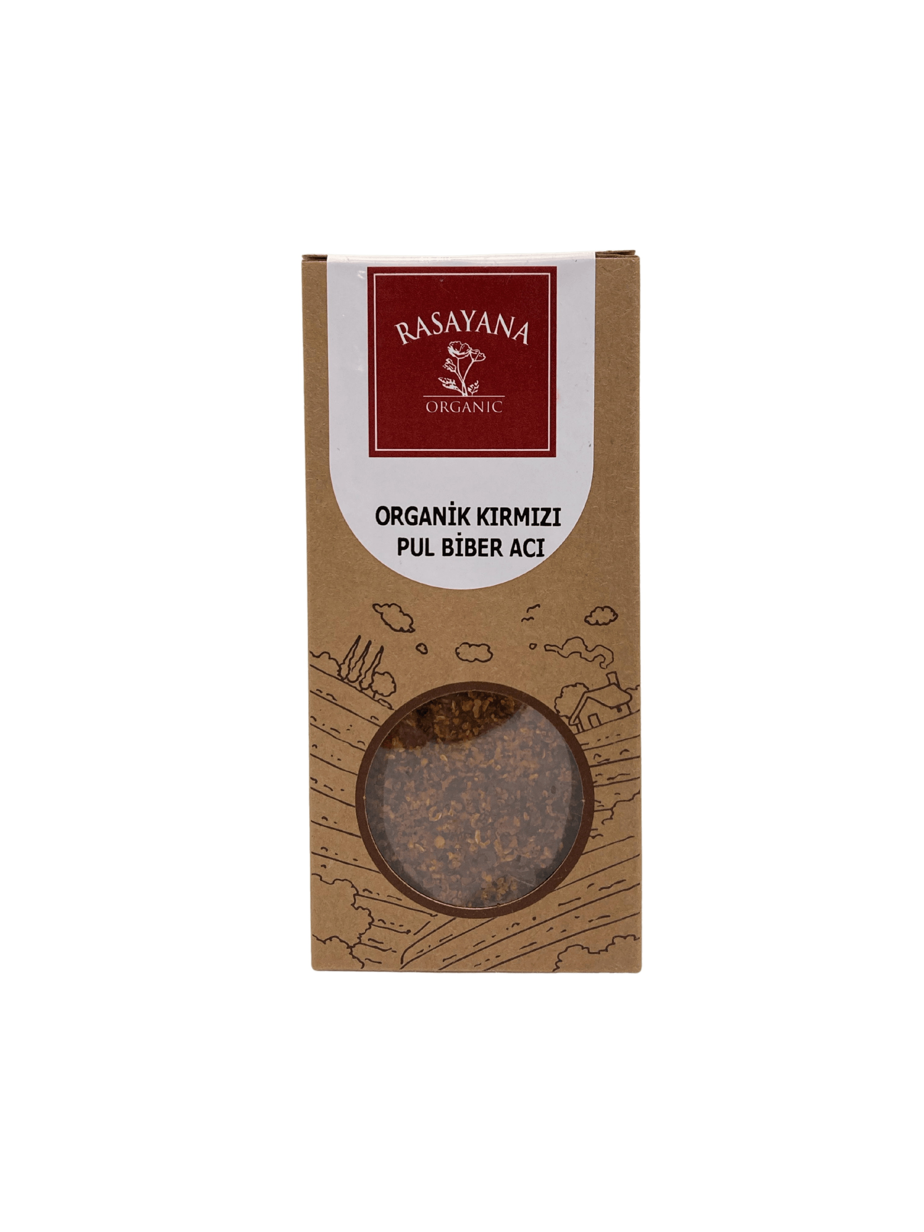 ORGANİK KIRMIZI PUL BİBER (ACI) 50 GR