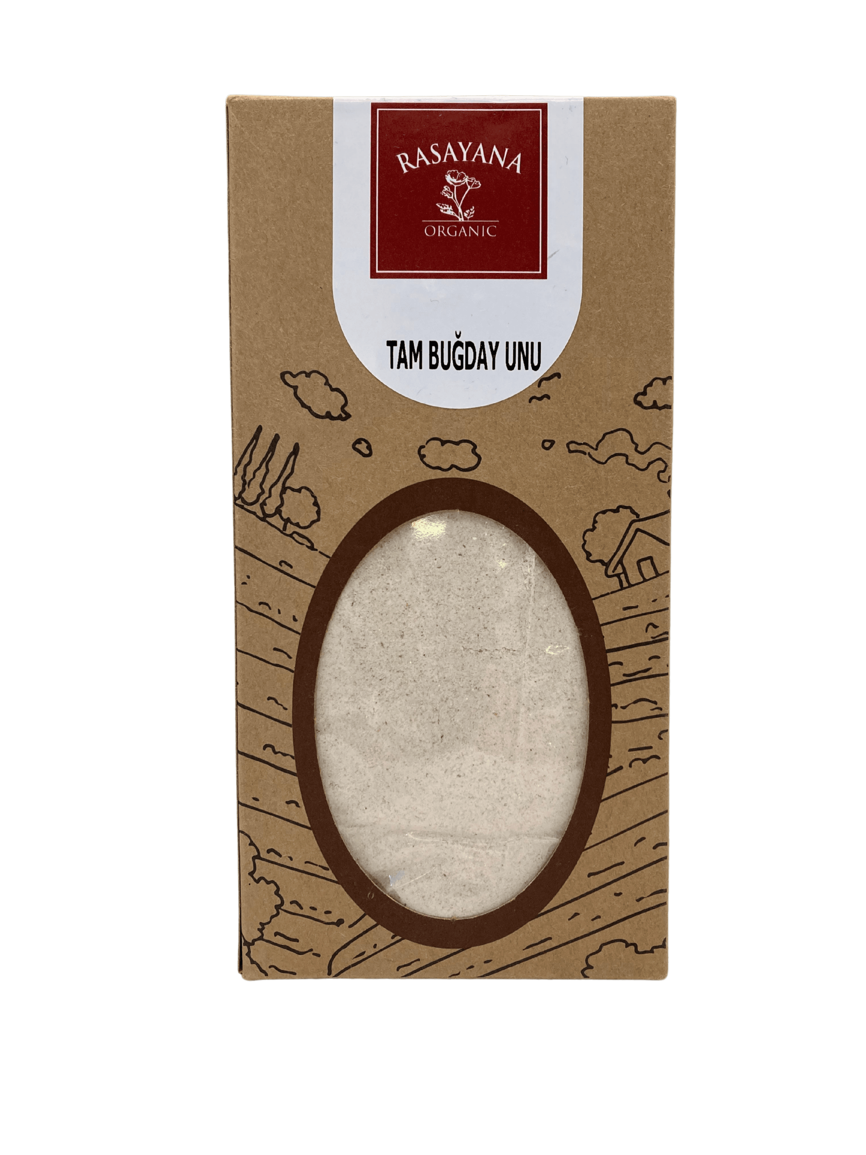 ORGANİK TAM BUĞDAY UNU 500 GR