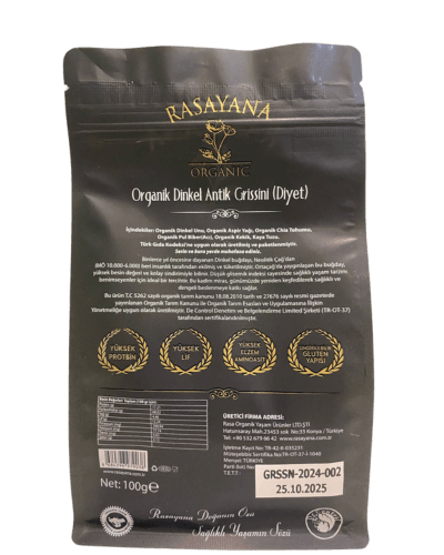 DİNKEL ANTİK GRİSSİNİ FİT