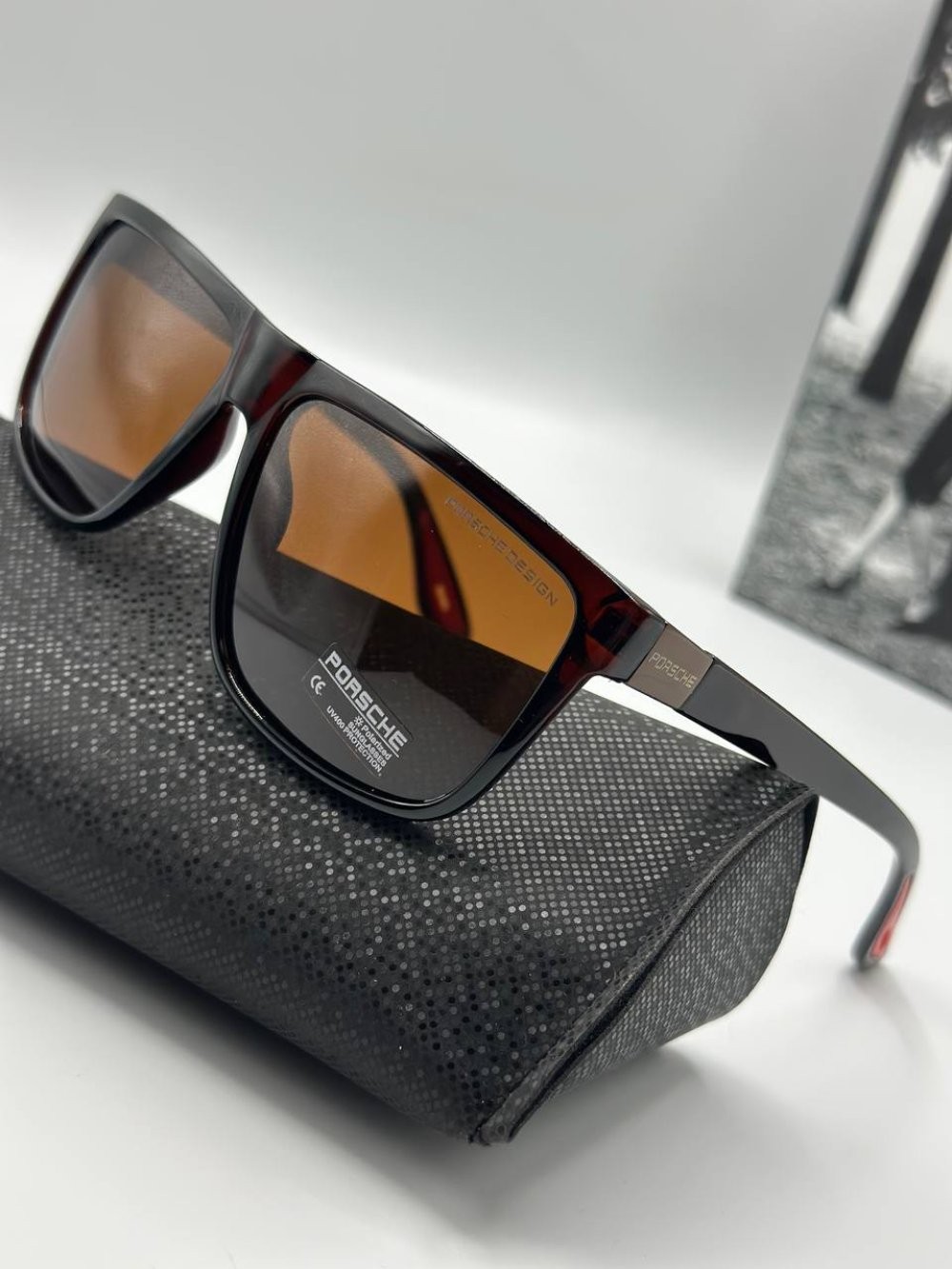 Porsche Design Kahverengi İthal Erkek Güneş Gözlüğü 
