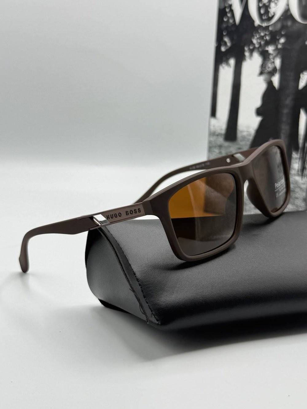 Hugo Boss Kahverengi İthal Erkek Güneş Gözlüğü  