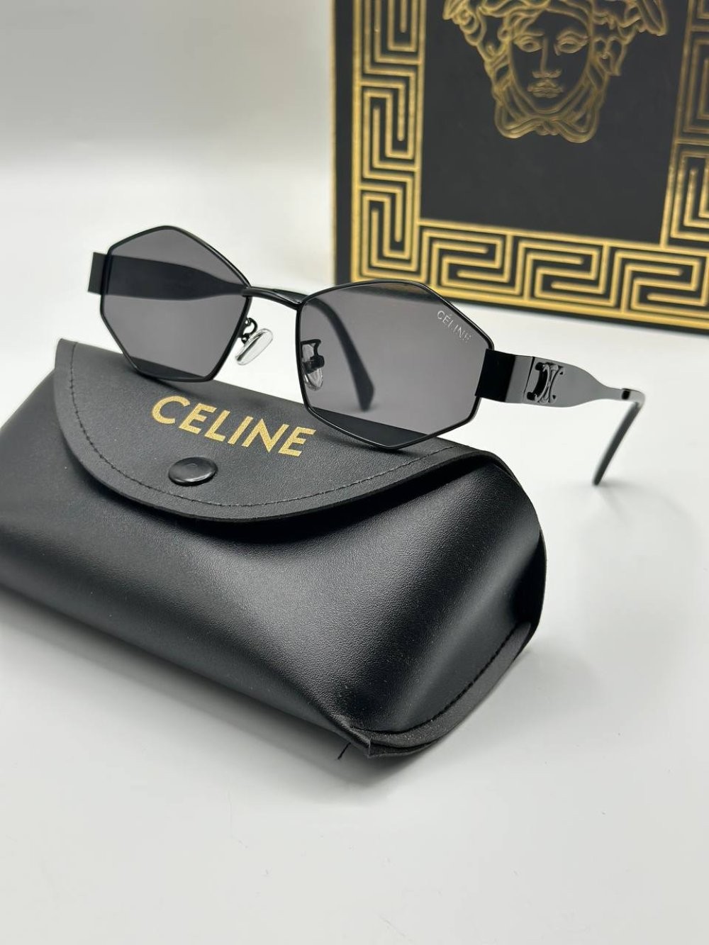 Celine Siyah Cam Kadın Güneş Gözlük  