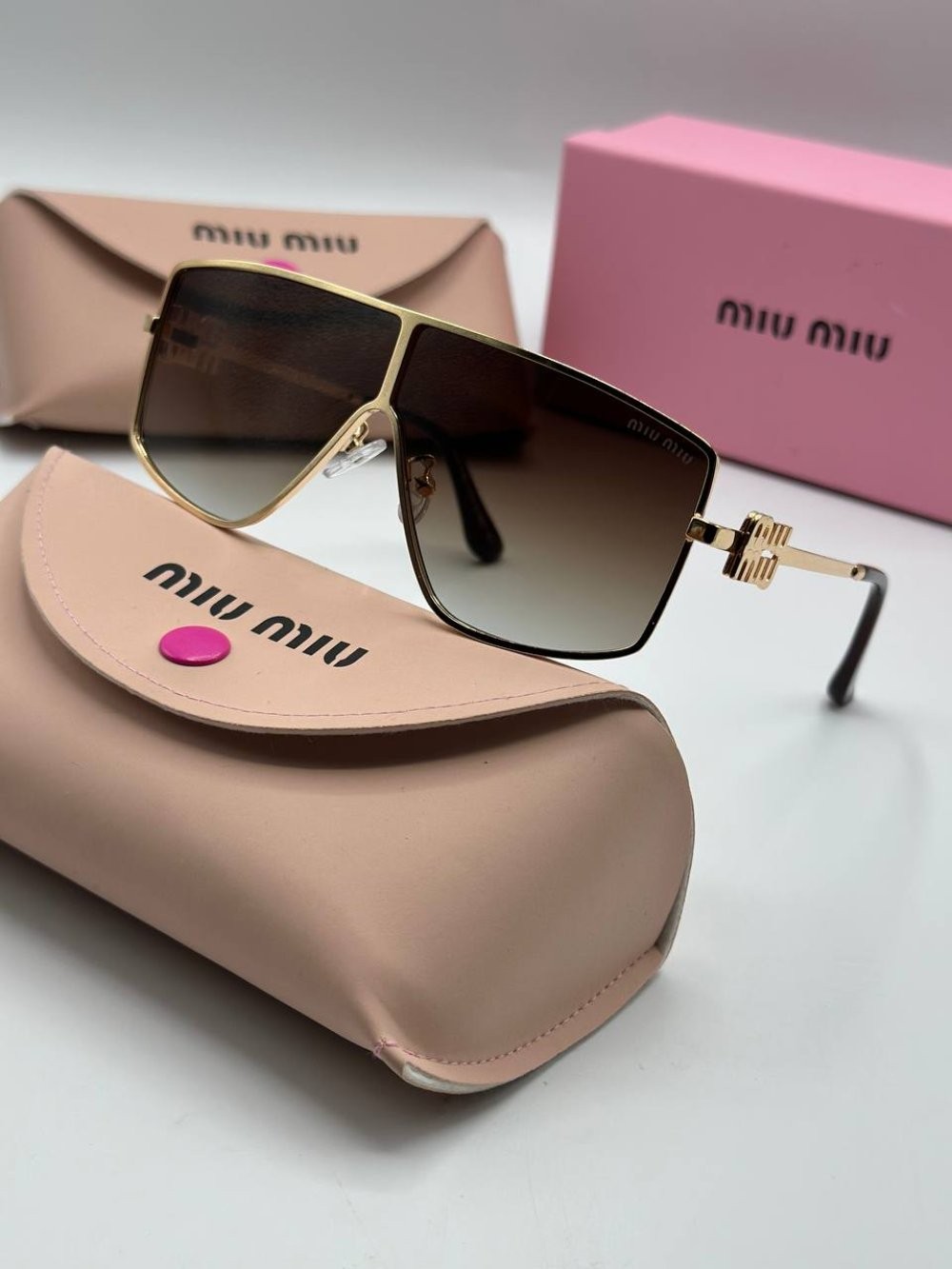 Miu Miu Koyu Kahve İthal Kadın Gözlük 