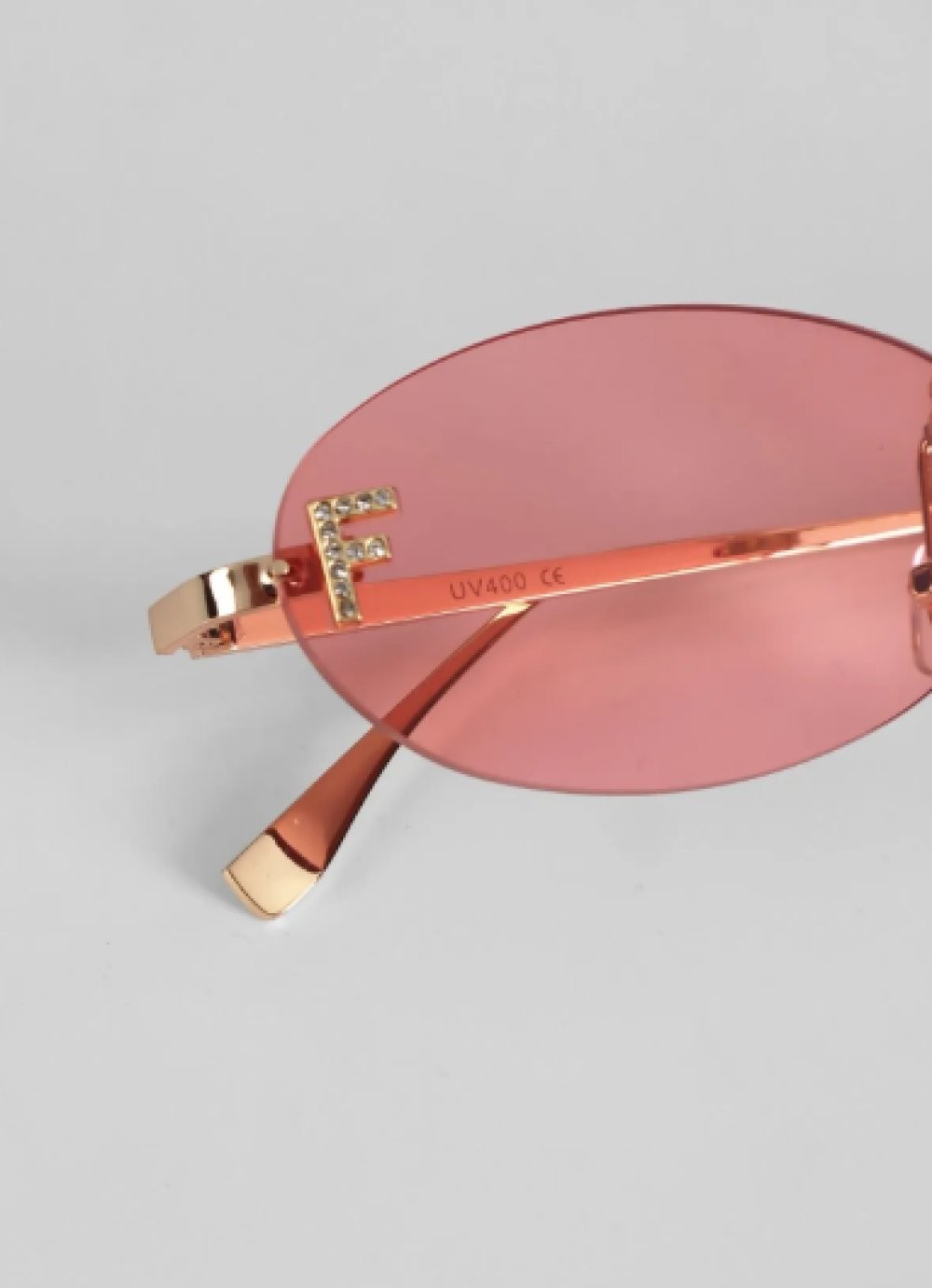 Fendi Pembe Camlı İthal Kadın Güneş Gözlüğü  
