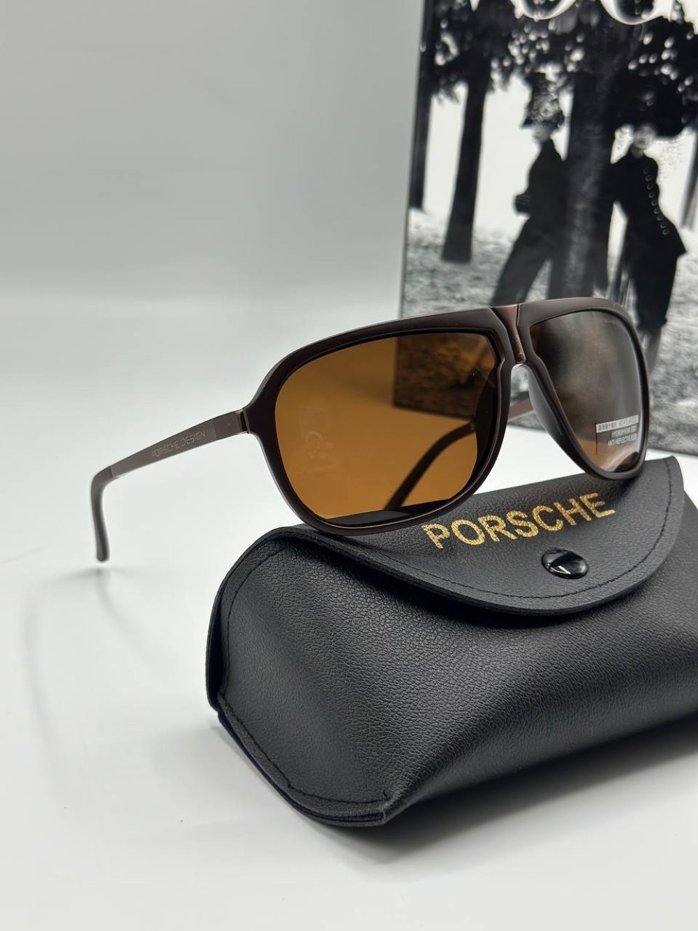 Porsche Design Kahverengi Erkek Güneş Gözlüğü 