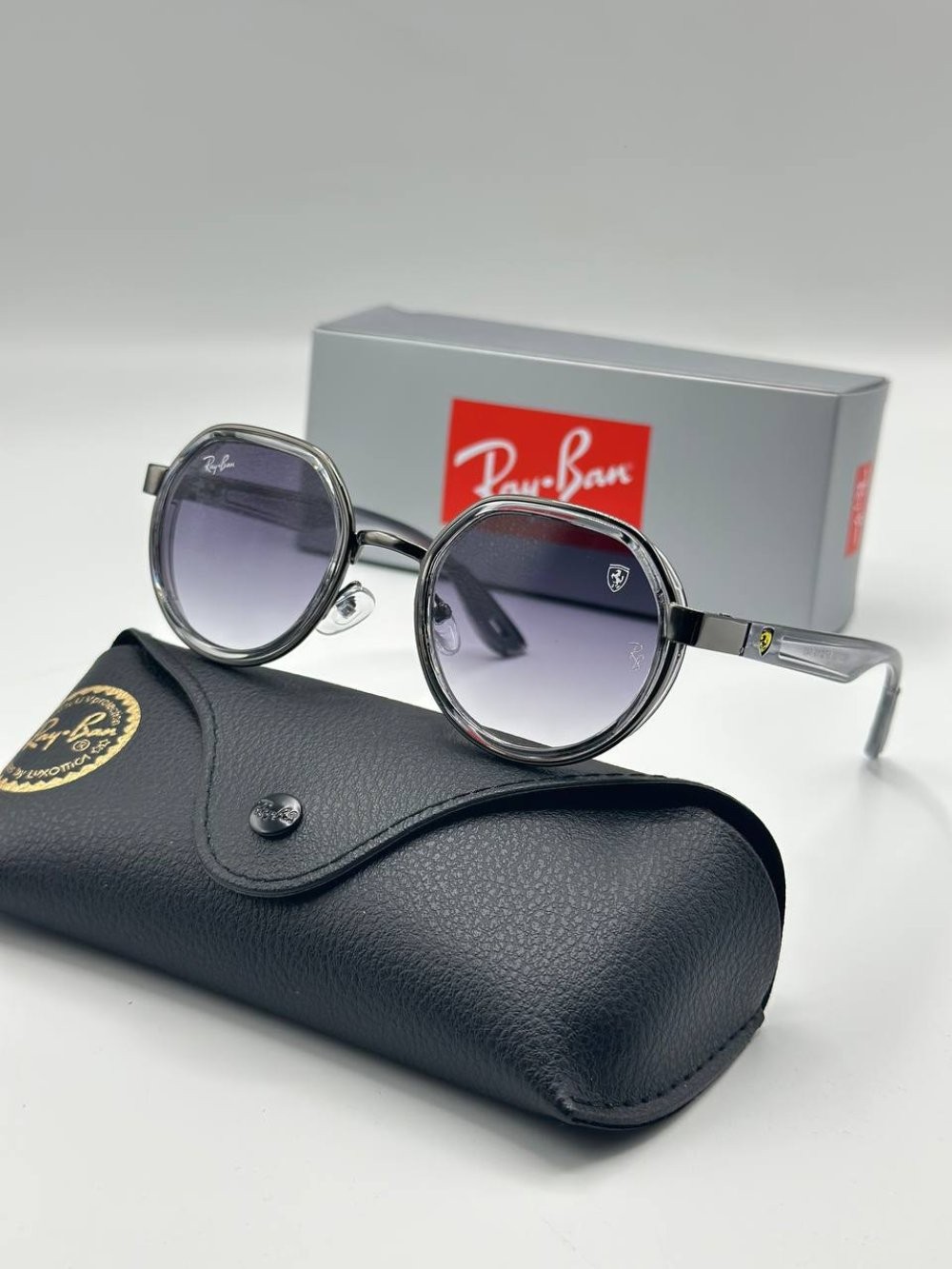 Rayban Gri Hex İthal Unisex Güneş Gözlüğü  
