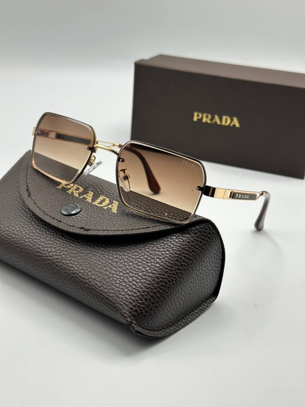 Prada Kahverengi İthal Unisex Gözlük  