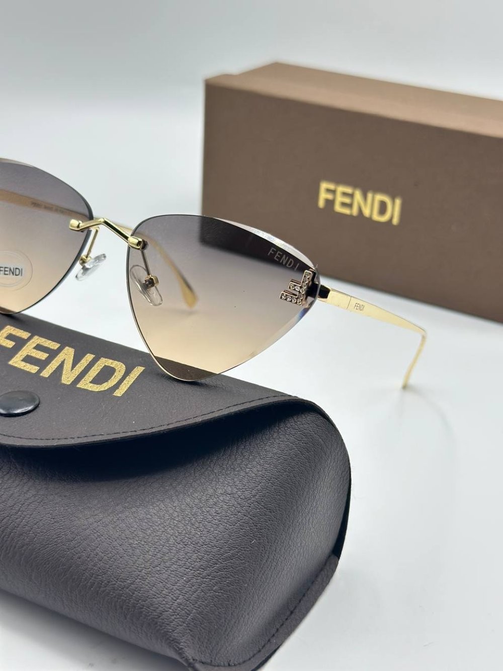 Fendi Kahverengi İthal Kadın Güneş Gözlük 