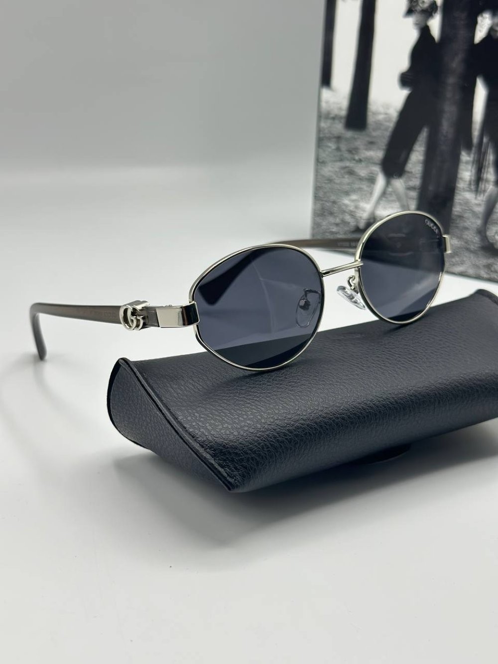 Gucci Gümüş İthal Unisex Güneş Gözlüğü 