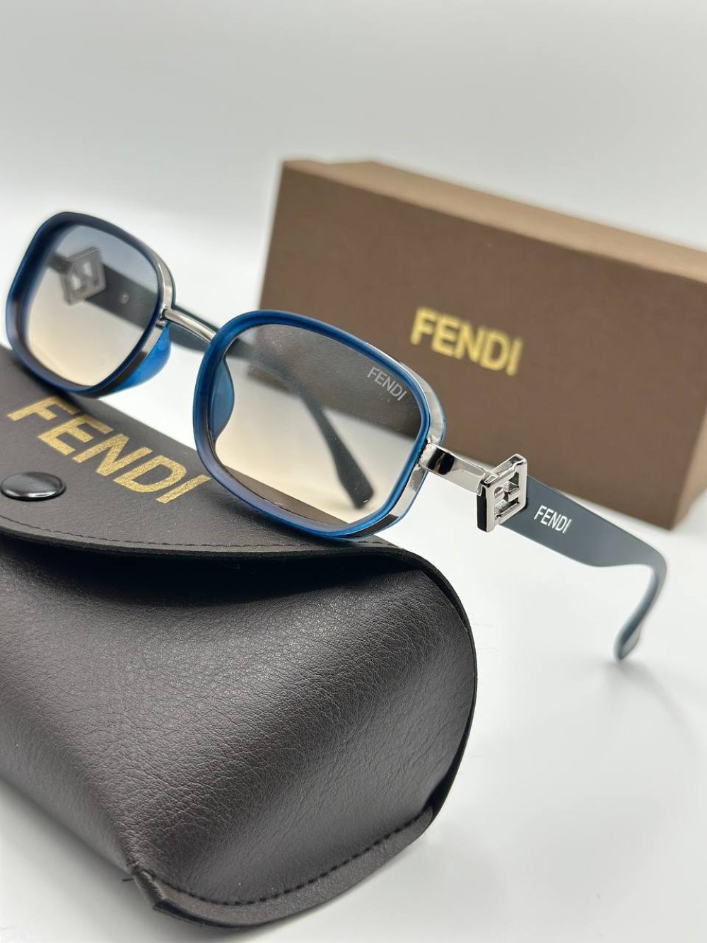 Fendi Unisex Mavi İthal Güneş Gözlük  
