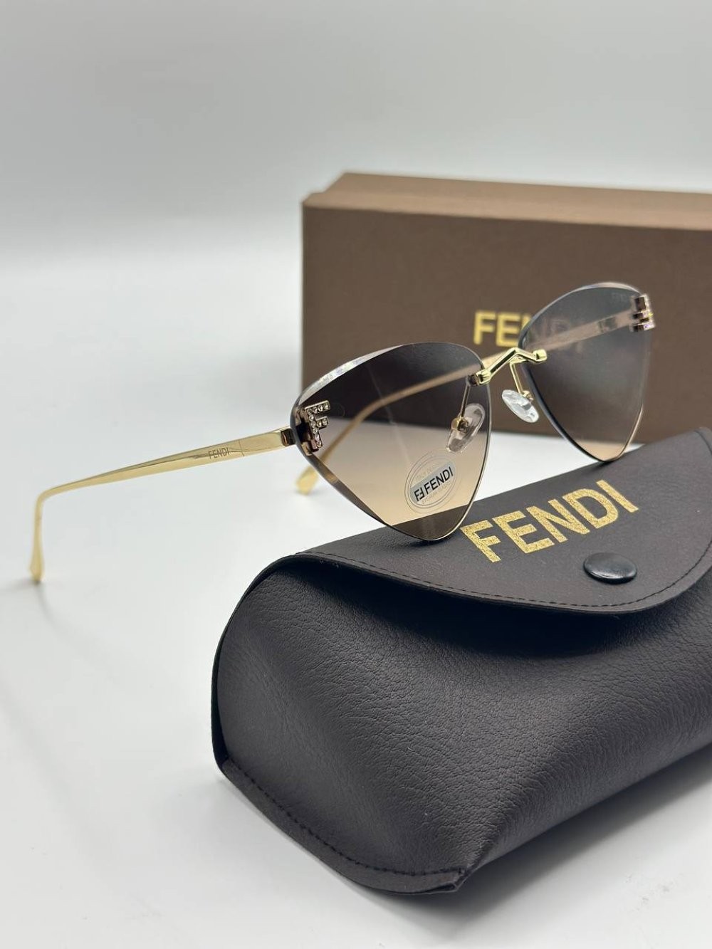 Fendi Kahverengi İthal Kadın Güneş Gözlük 