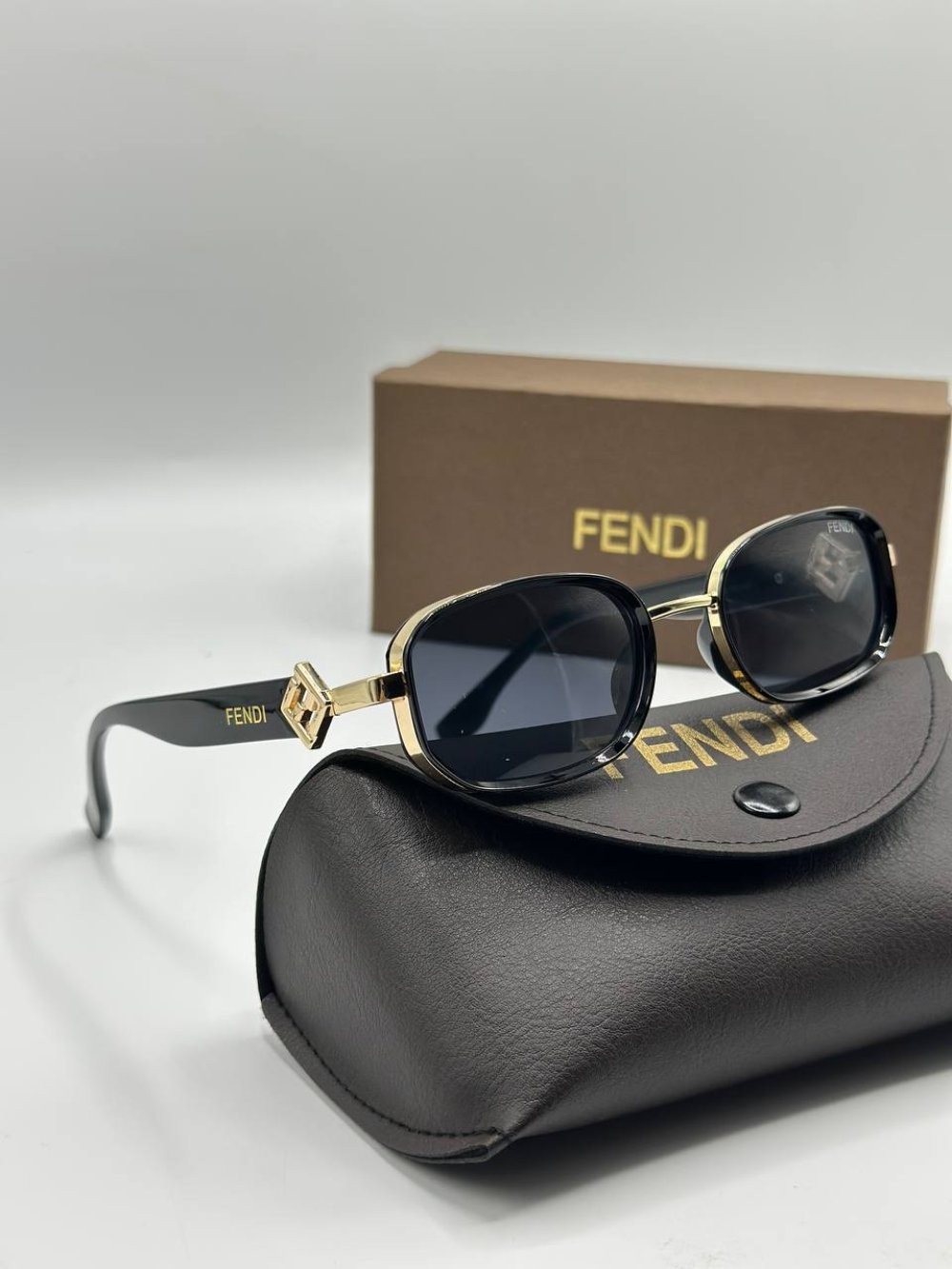 Fendi Unisex Siyah İthal Güneş Gözlük  
