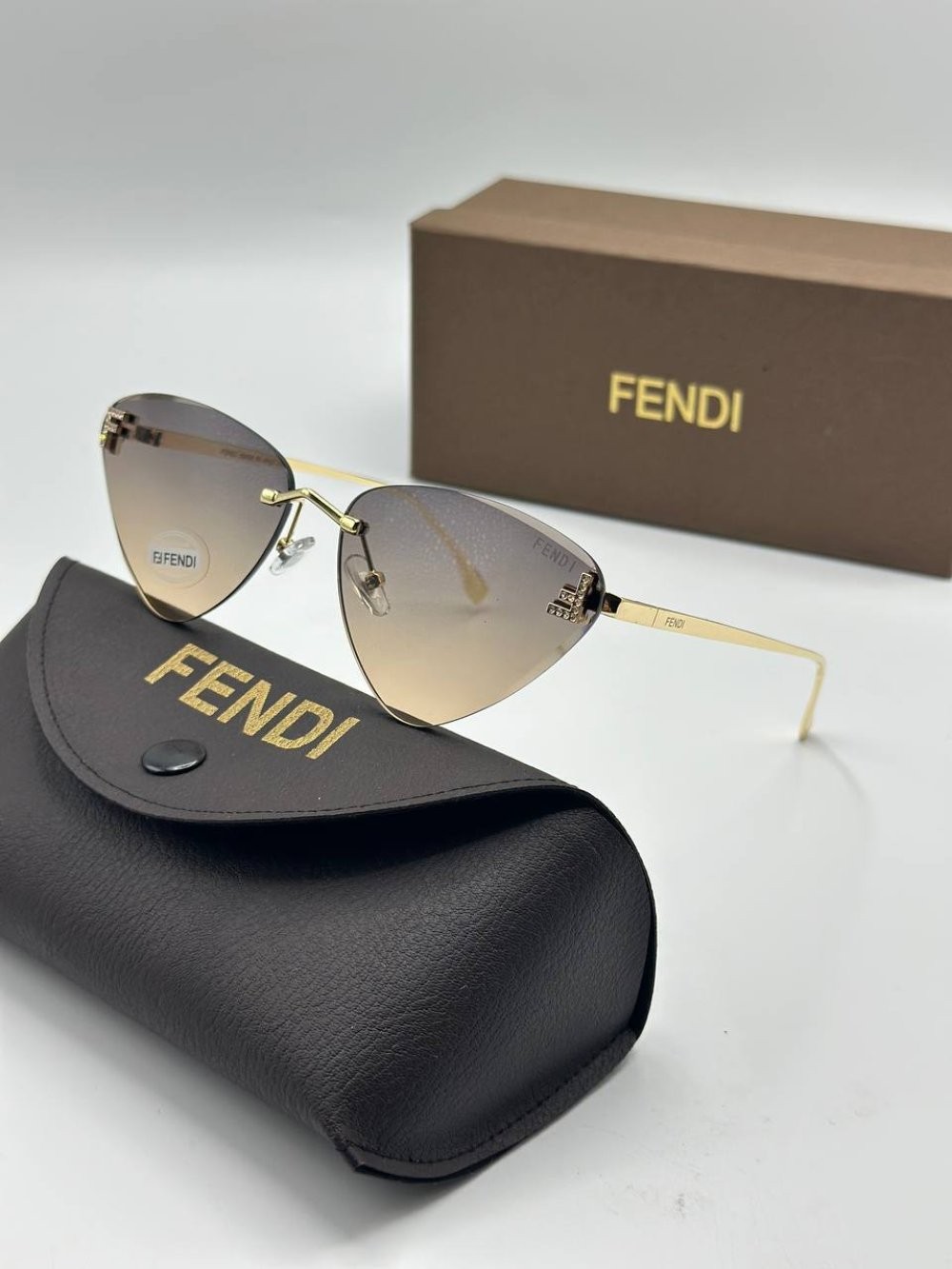 Fendi Kahverengi İthal Kadın Güneş Gözlük 