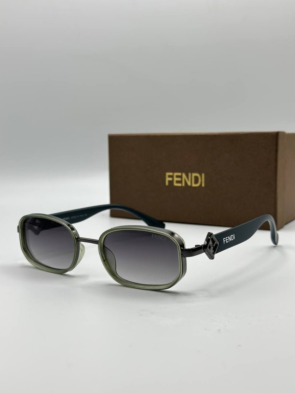 Fendi Unisex Yeşil İthal Güneş Gözlük  