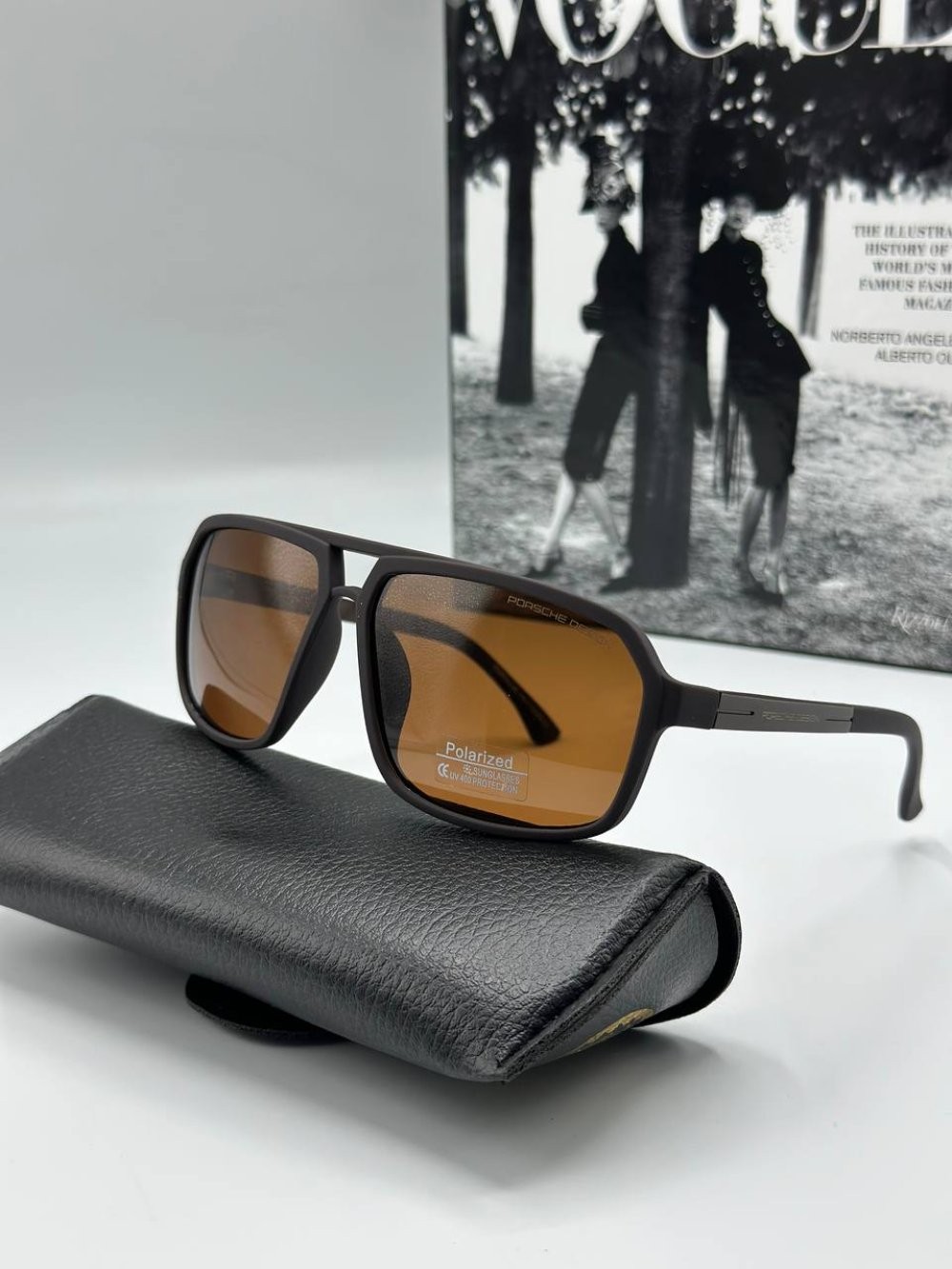 Porsche Design Kahverengi Erkek Güneş Gözlüğü 