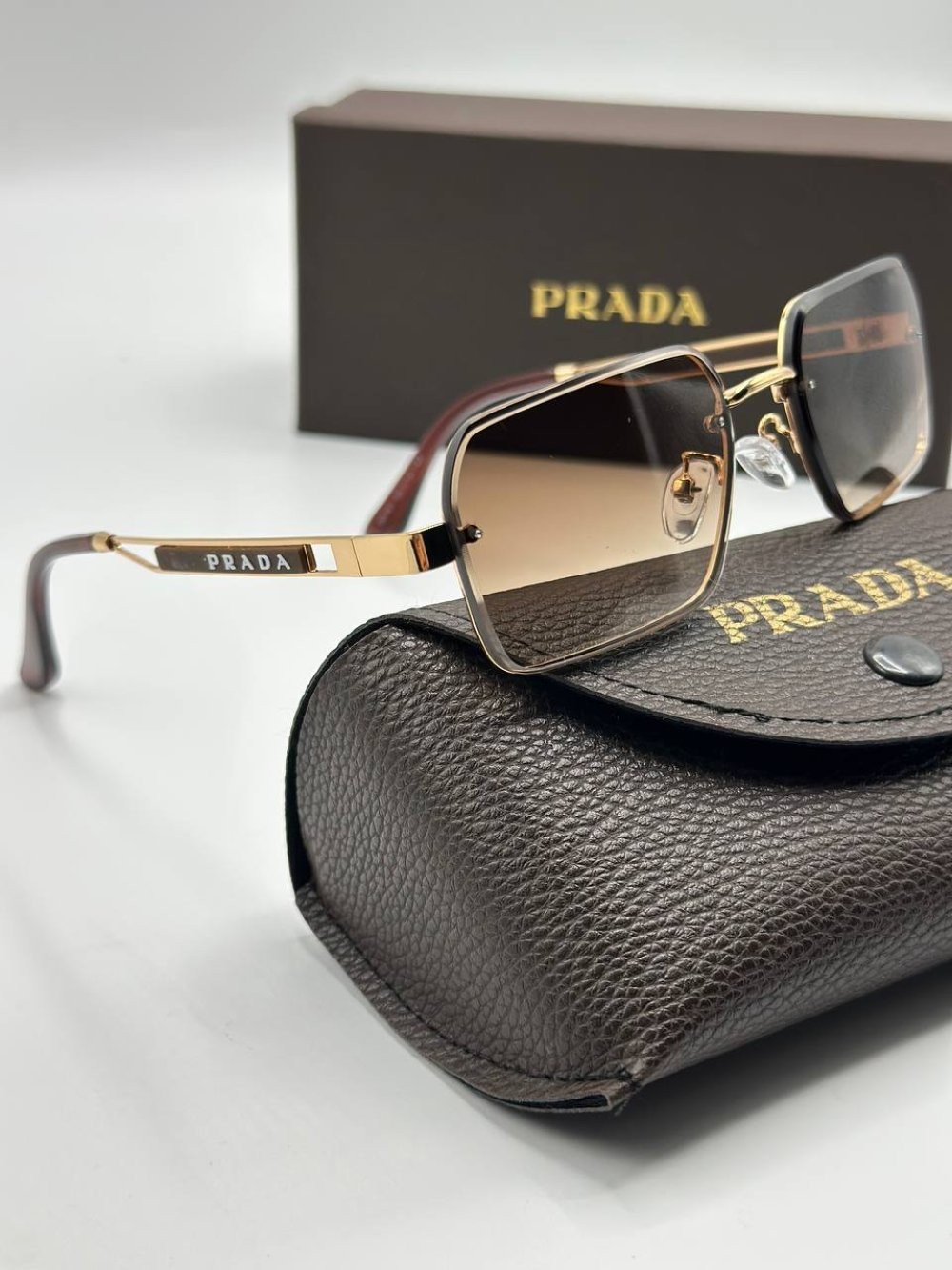 Prada Kahverengi İthal Unisex Gözlük  