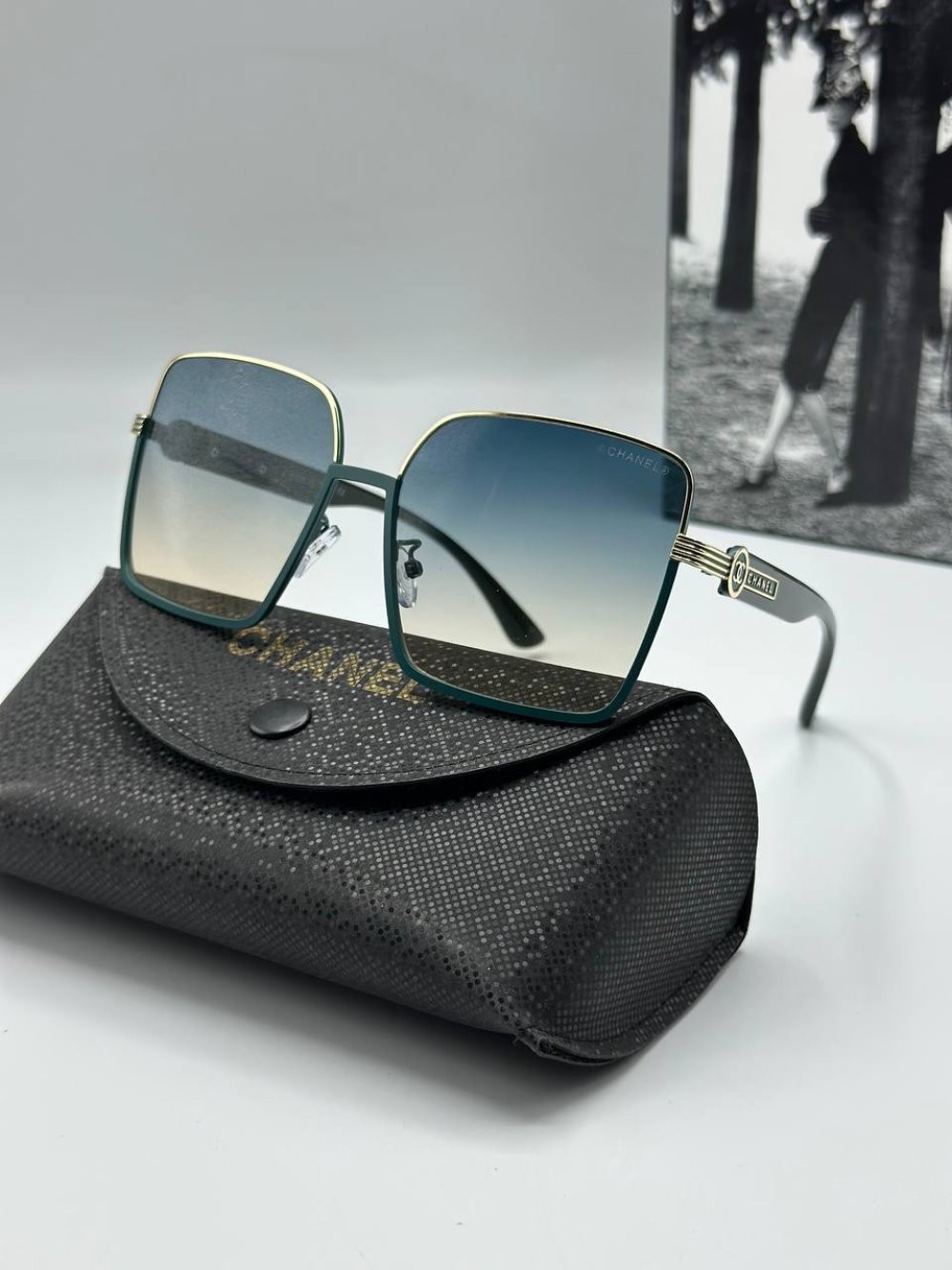 Chanel Yeşil İthal Kadın Güneş Gözlüğü 