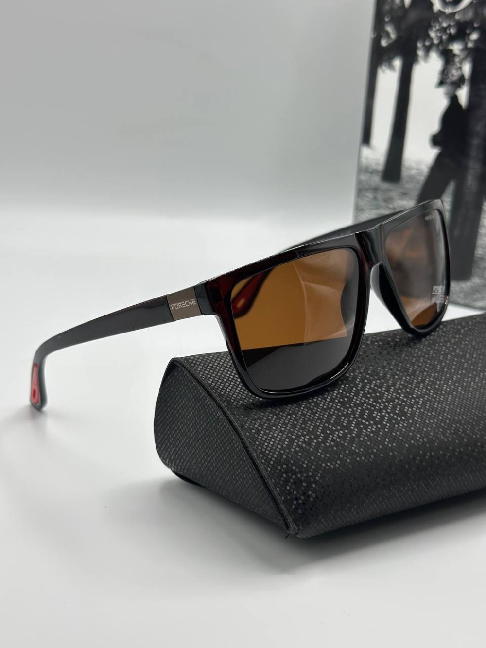 Porsche Design Kahverengi İthal Erkek Güneş Gözlüğü 