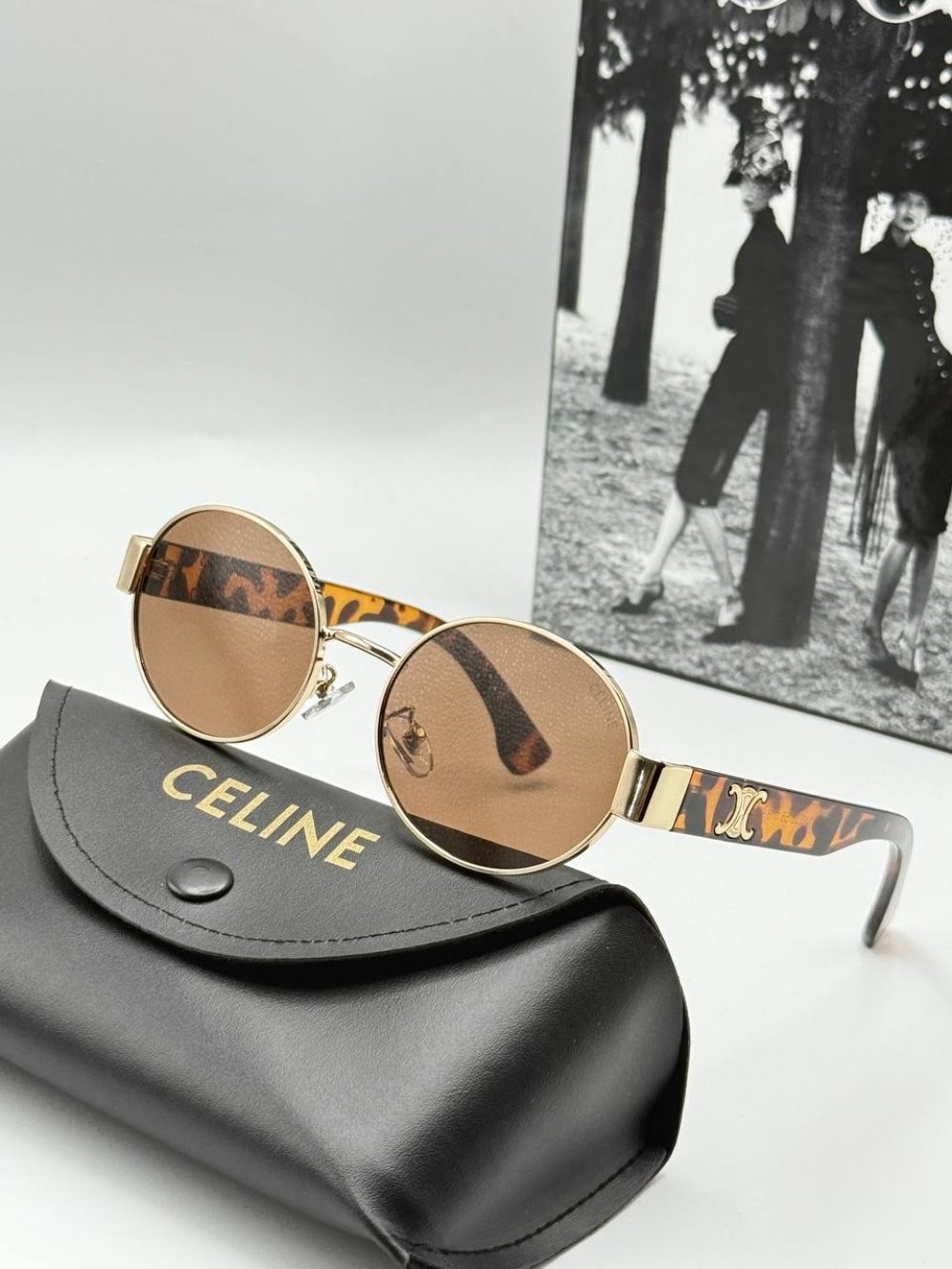 Celine Leopar Unisex Güneş Gözlüğü  