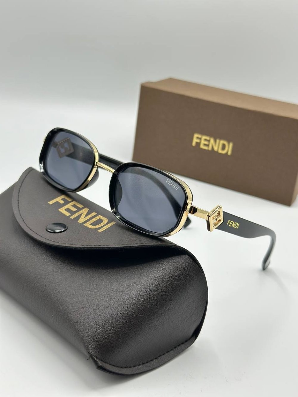 Fendi Unisex Siyah İthal Güneş Gözlük  