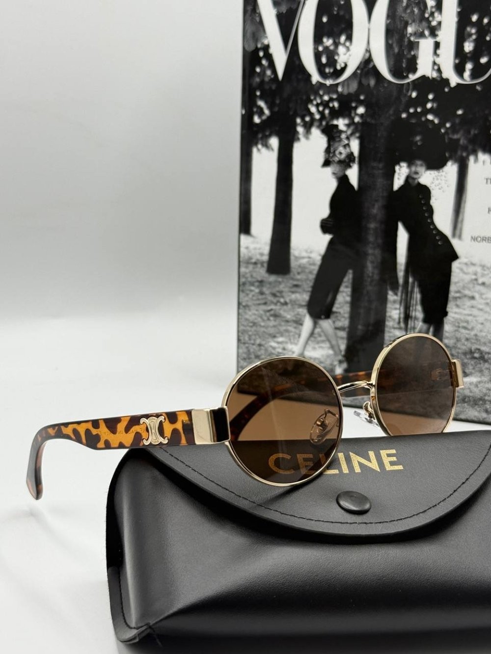 Celine Leopar Unisex Güneş Gözlüğü  