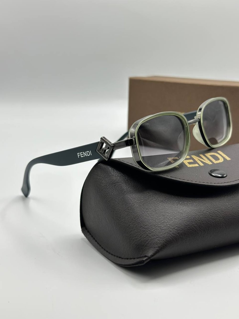 Fendi Unisex Yeşil İthal Güneş Gözlük  