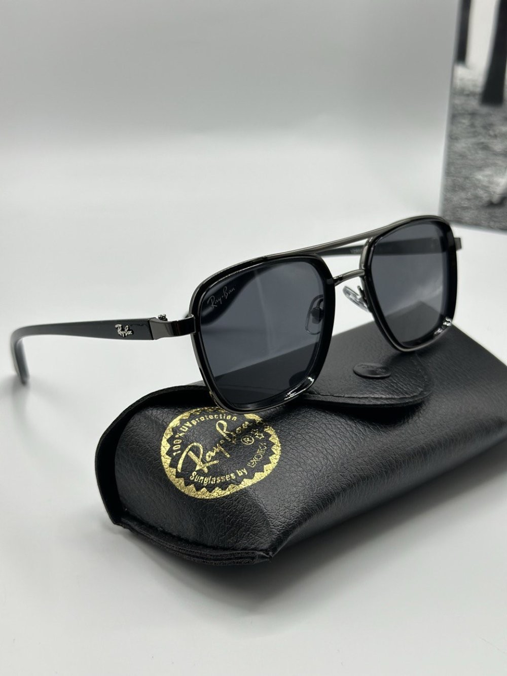 Rayban Ferrari Siyah İthal Unisex Güneş Gözlüğü 