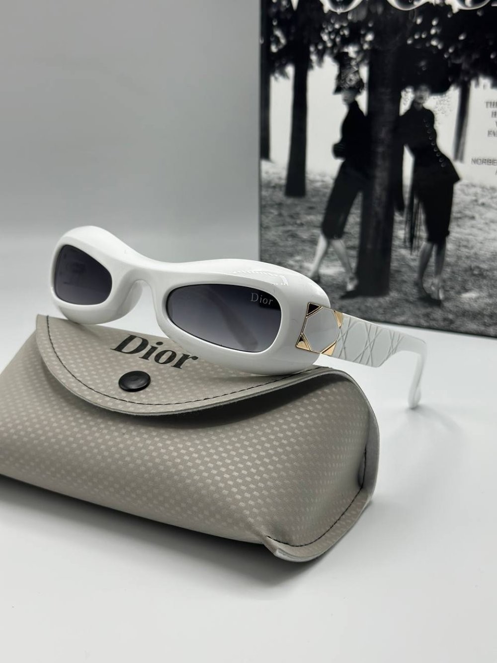 Dior Beyaz İthal Kadın Güneş Gözlüğü  