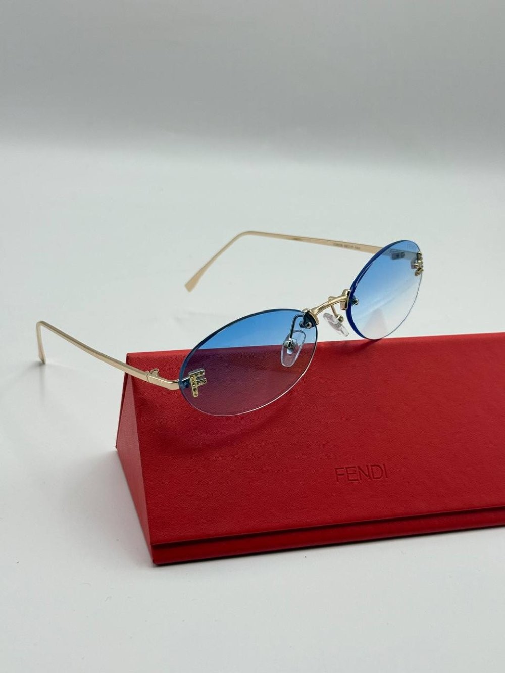 Fendi Mavi Camlı İthal Kadın Güneş Gözlüğü 